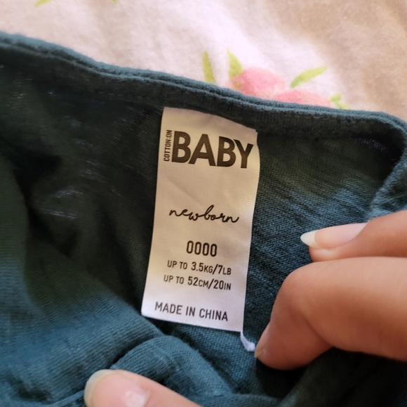 🤎SOLD🤎Bubble rompers cat and jack cotton on - Picture 2 of 7